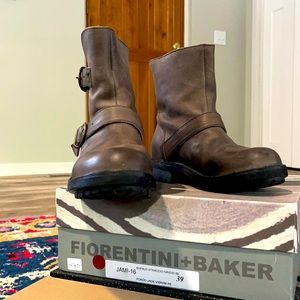 Fiorentini + Baker biker boot